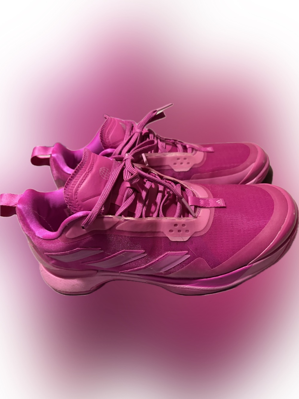 adidas Avacourt sneakers in “vivid pink” size 8